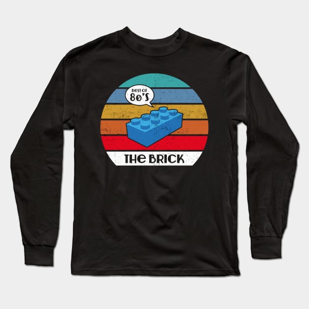 Best of 80s The Brick Long Sleeve T-Shirt by TEEWEB